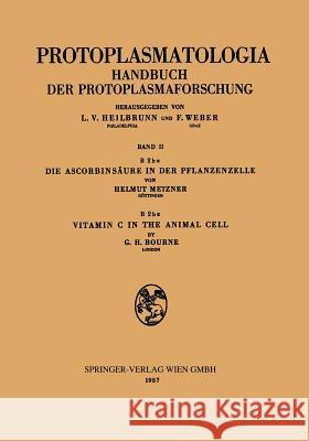 Die Ascorbinsäure in Der Pflanzenzelle. Vitamin C in the Animal Cell Metzner, Helmut 9783211804537 Springer - książka