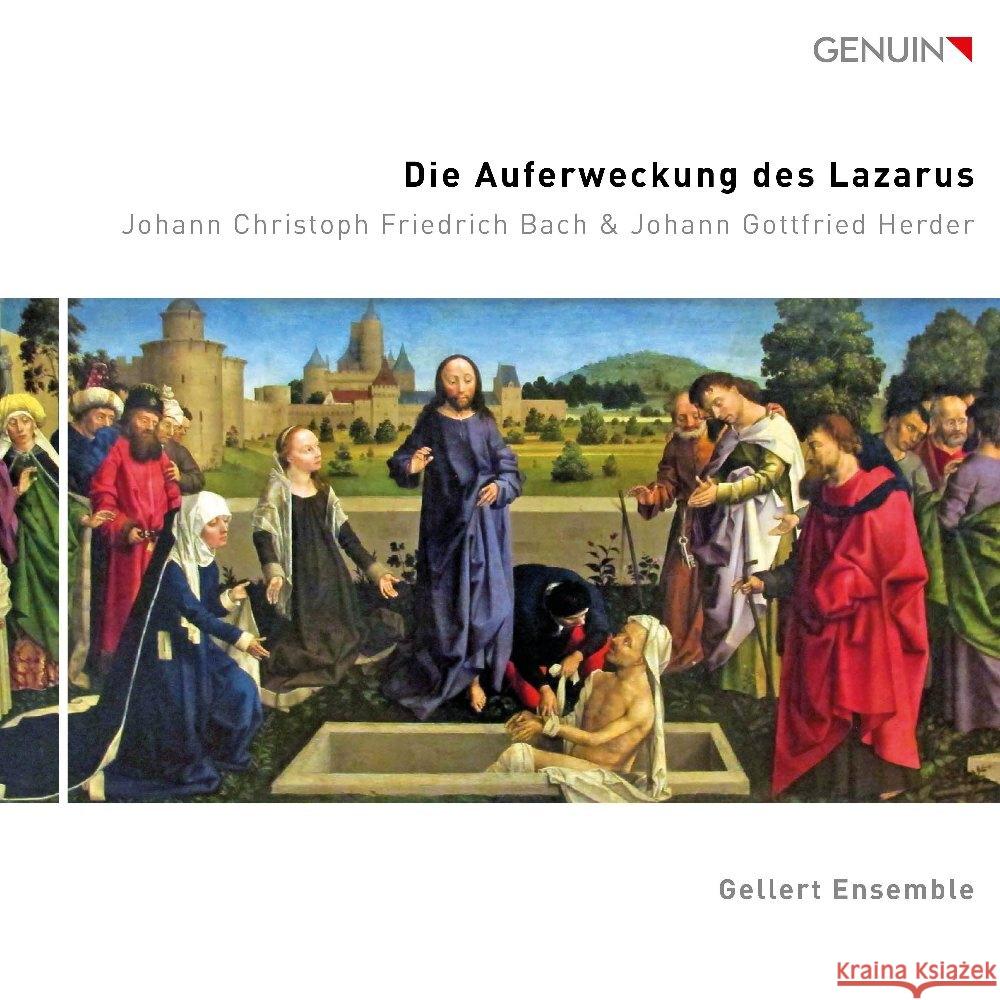 Die Auferweckung des Lazarus, 1 Audio-CD Bach, Johann Christoph Friedrich 4260036258028 Genuin - książka