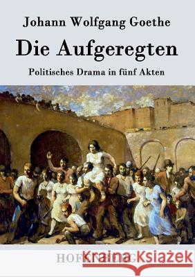 Die Aufgeregten: Politisches Drama in fünf Akten Goethe, Johann Wolfgang 9783843022378 Hofenberg - książka