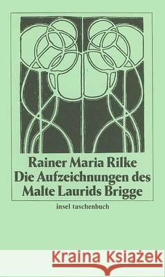 Die Aufzeichnungen DES Malte Rilke 9783458323303 Insel Verlag Anton Kippenberg - książka