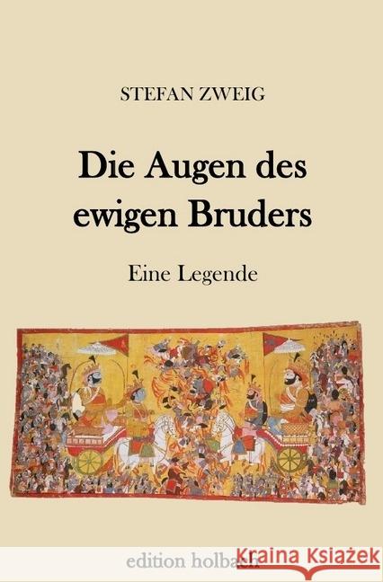 Die Augen des ewigen Bruders : Eine Legende Zweig, Stefan 9783745079821 epubli - książka