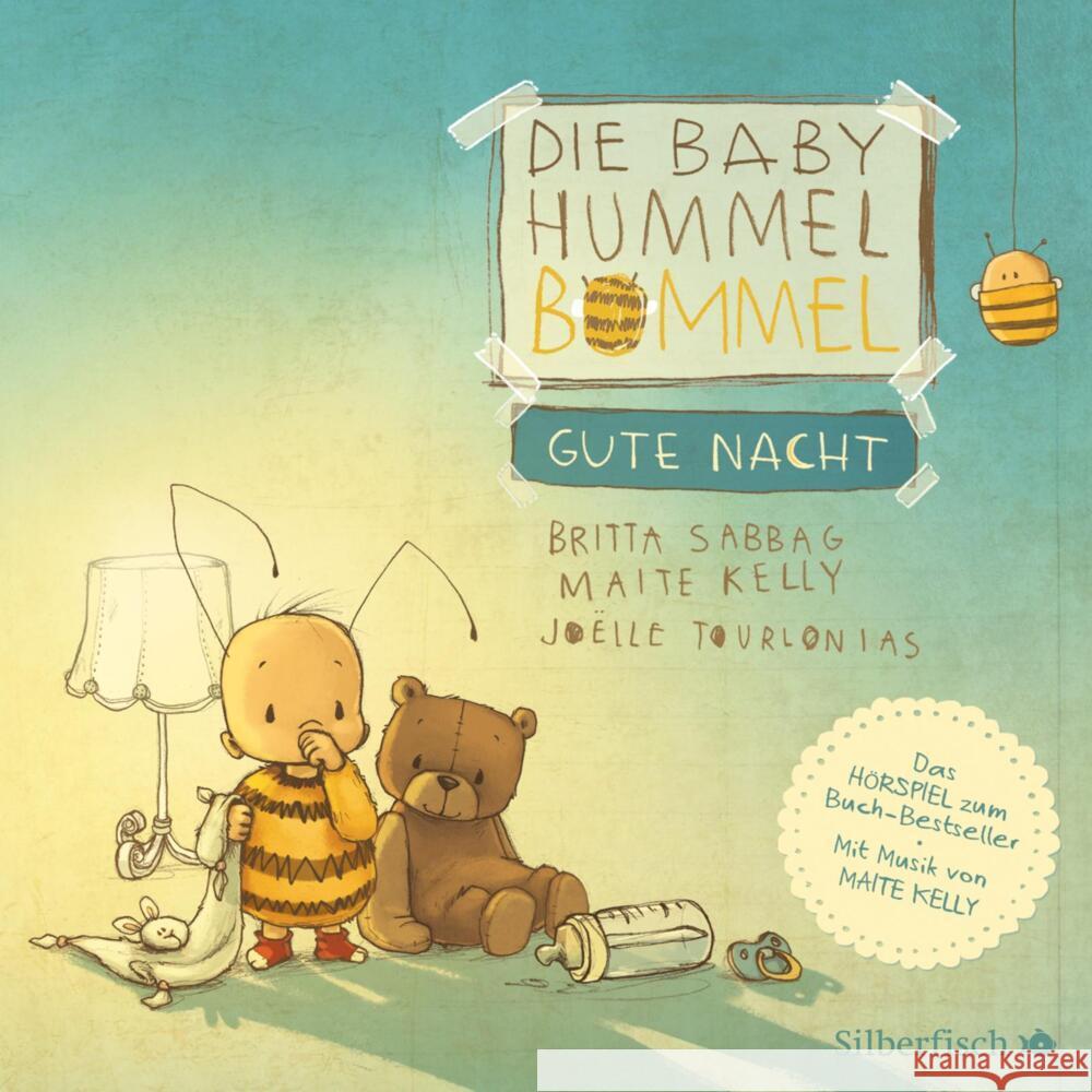 Die Baby Hummel Bommel - Gute Nacht (Die kleine Hummel Bommel), 1 Audio-CD Sabbag, Britta, Kelly, Maite 9783745601749 Silberfisch - książka