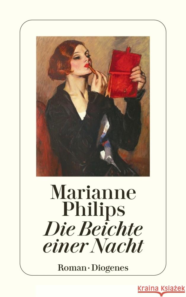 Die Beichte einer Nacht Philips, Marianne 9783257246650 Diogenes - książka