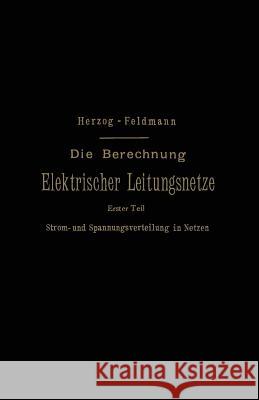 Die Berechnung Elektrischer Leitungsnetze in Theorie Und Praxis Herzog, Josef 9783662361726 Springer - książka