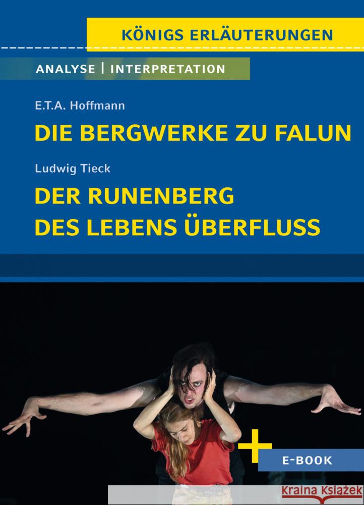 Die Bergwerke zu Falun von E.T.A. Hoffmann, Der Runenberg, Des Lebens Überfluss von Ludwig Tieck - Textanalyse und Interpretation Hoffmann, E. T. A. 9783804421080 Bange - książka