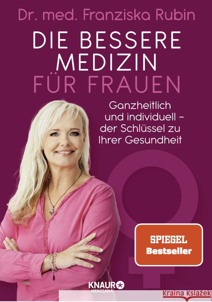 Die bessere Medizin für Frauen Rubin, Franziska 9783426658680 Knaur MensSana HC - książka