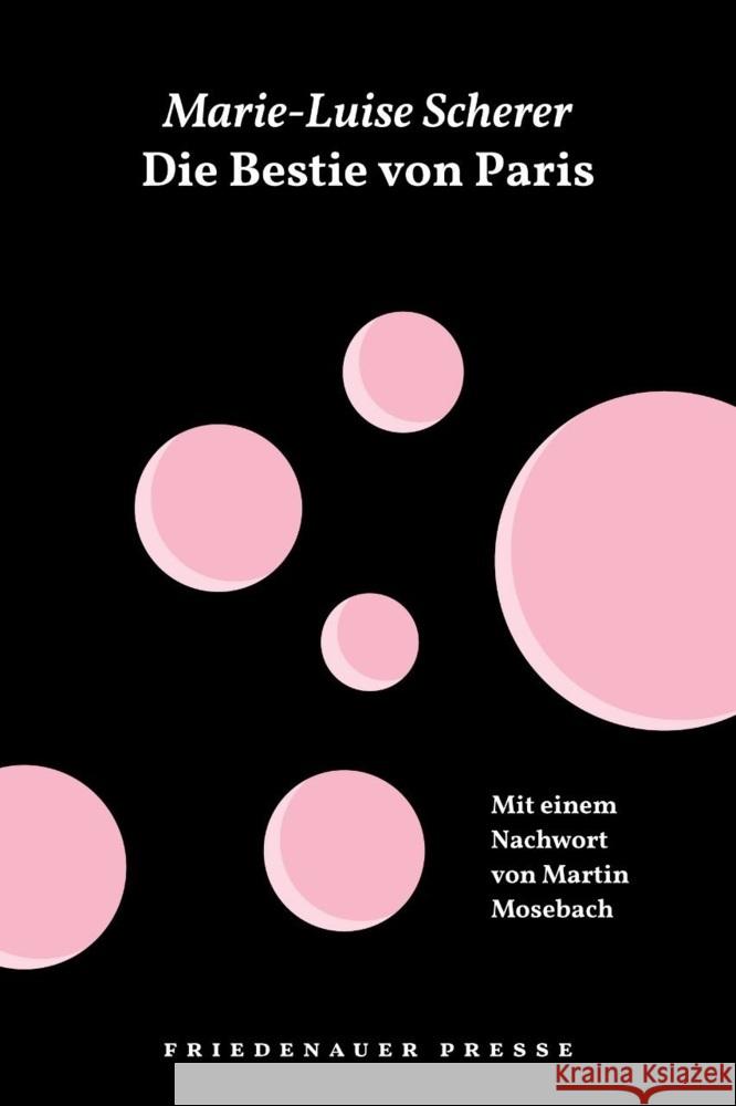 Die Bestie von Paris und andere Geschichten Scherer, Marie-Luise 9783751880060 Matthes & Seitz Berlin - książka