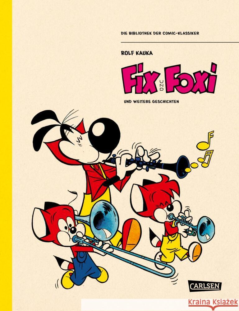 Die Bibliothek der Comic-Klassiker: Fix und Foxi  9783551029195 Carlsen Comics - książka