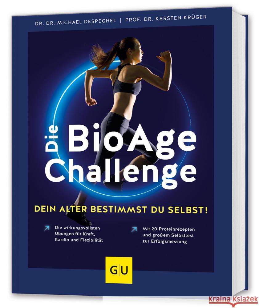 Die BioAge-Challenge: Dein Alter bestimmst du selbst! Despeghel, Michael, Krüger, Karsten 9783833894817 Gräfe & Unzer - książka