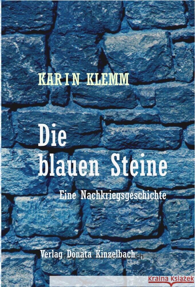 Die blauen Steine Klemm, Karin 9783942490528 Kinzelbach - książka