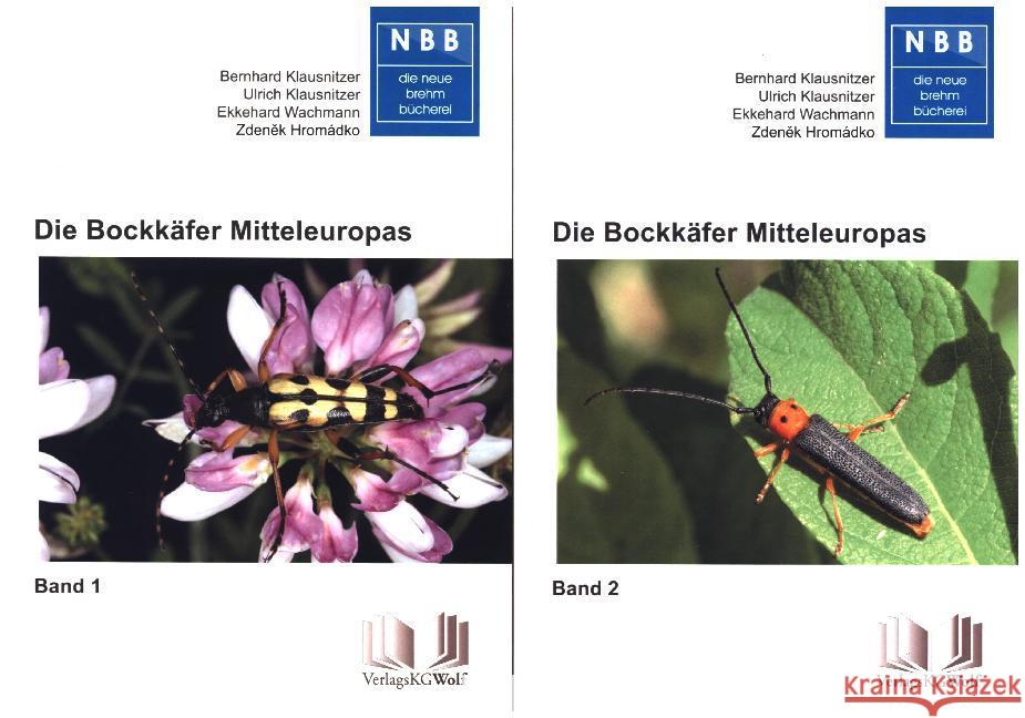 Die Bockkäfer Mitteleuropas, 2 Bde. : Cerambycidae  9783894324742 VerlagsKG Wolf - książka