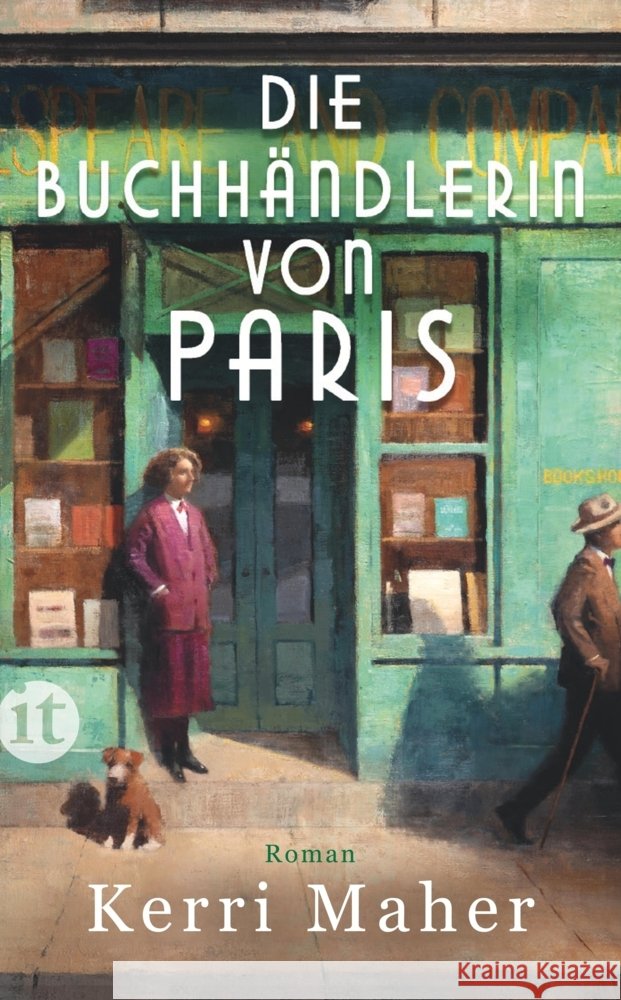 Die Buchhändlerin von Paris Maher, Kerri 9783458683438 Insel Verlag - książka