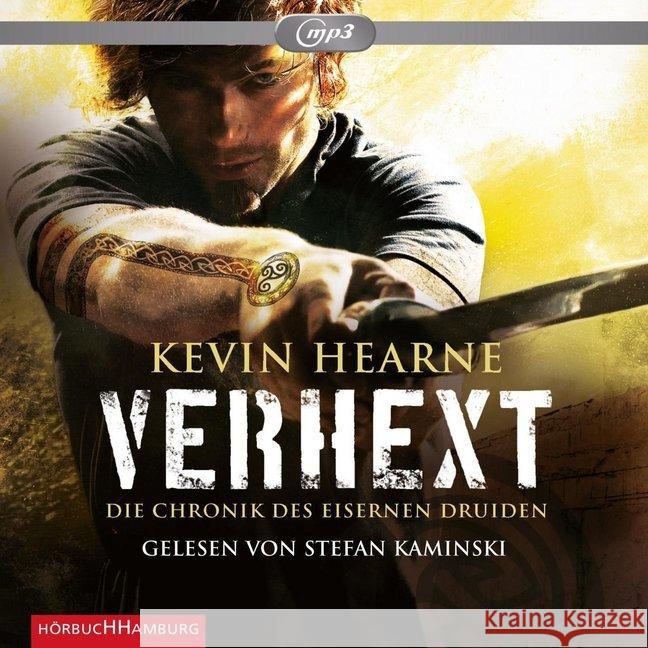Die Chronik des Eisernen Druiden - Verhext, 2 MP3-CDs : Ungekürzte Ausgabe Hearne, Kevin 9783899038668 Hörbuch Hamburg - książka