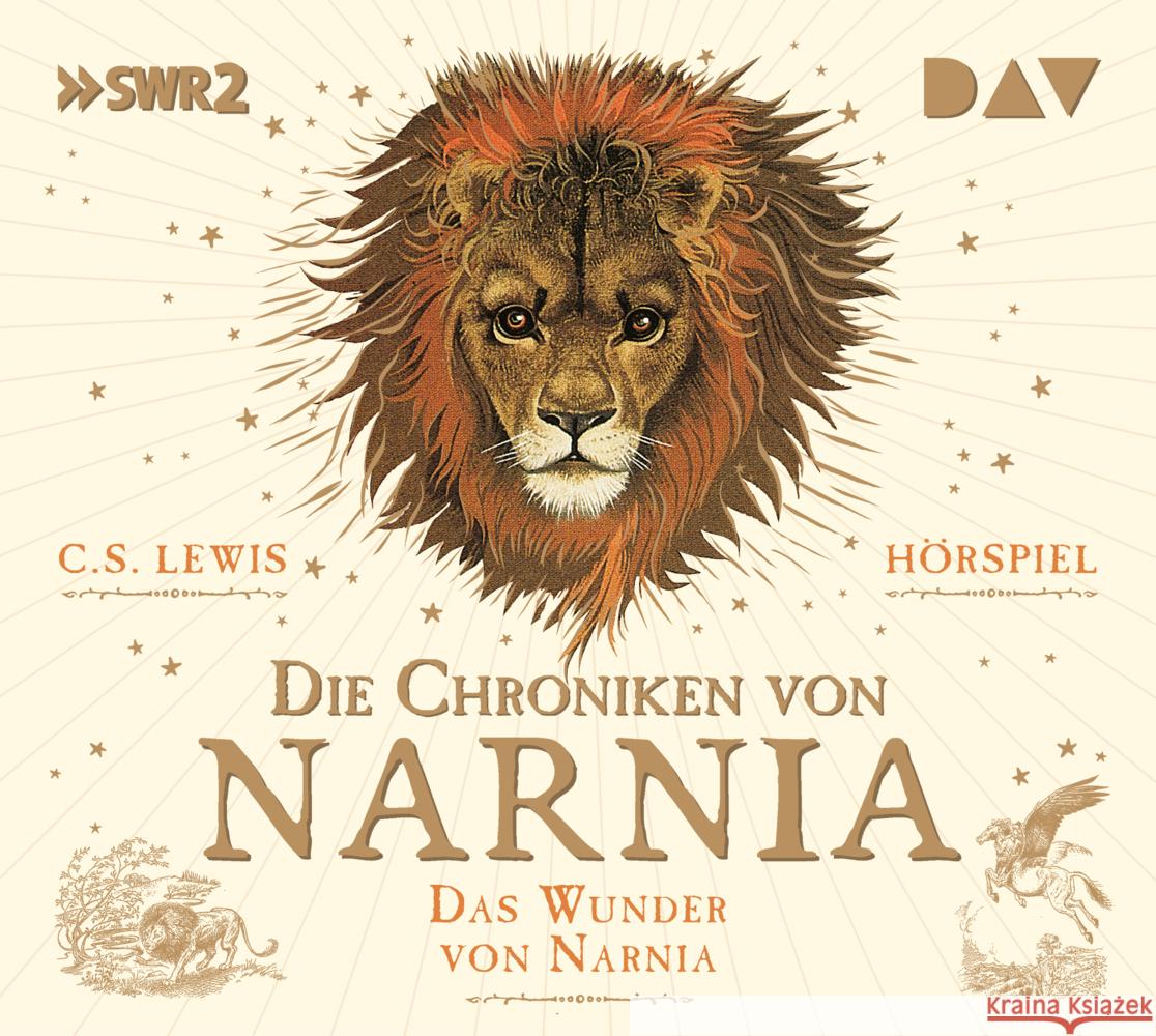 Die Chroniken von Narnia - Teil 1: Das Wunder von Narnia, 2 Audio-CD Lewis, C. S. 9783742415165 Der Audio Verlag, DAV - książka