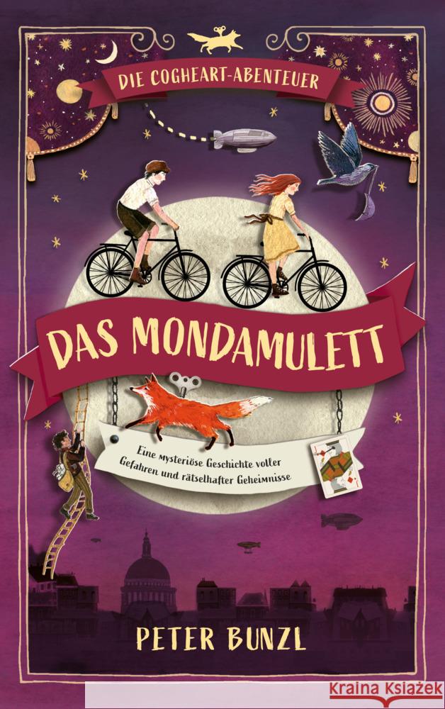 Die Cogheart-Abenteuer: Das Mondamulett Bunzl, Peter 9783957612076 Lago - książka