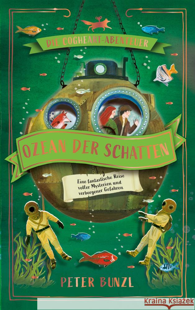 Die Cogheart-Abenteuer: Ozean der Schatten Bunzl, Peter 9783957612199 Lago - książka