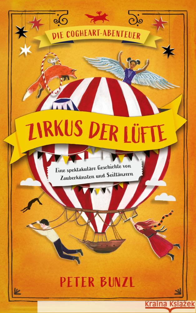 Die Cogheart-Abenteuer: Zirkus der Lüfte Bunzl, Peter 9783957612106 Lago - książka