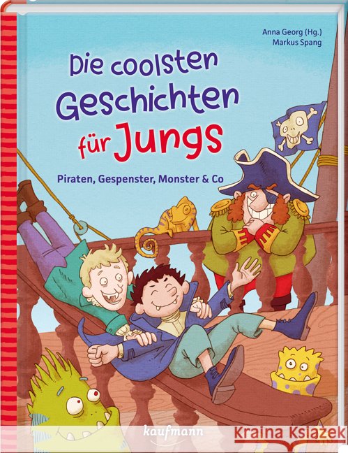 Die coolsten Geschichten für Jungs  9783780664747 Kaufmann - książka
