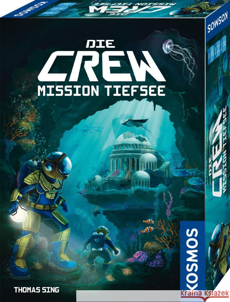 Die Crew - Mission Tiefsee (Spiel) Sing, Thomas 4002051680596 Kosmos Spiele - książka