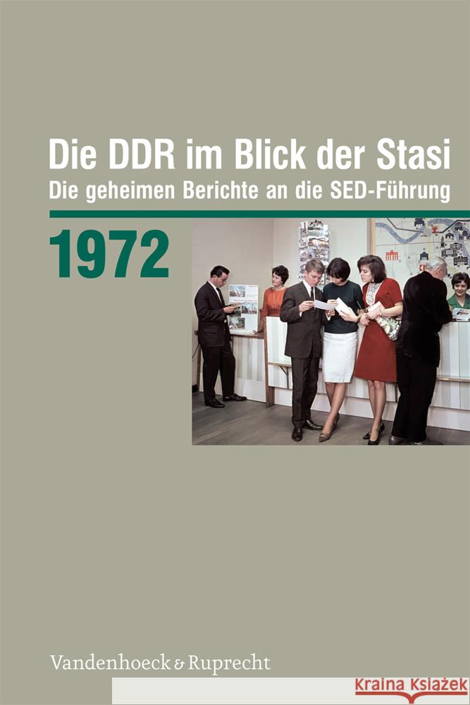 Die DDR Im Blick Der Stasi 1972: Die Geheimen Berichte an Die Sed-Fuhrung Ronny Heidenreich 9783525375105 Vandenhoeck & Ruprecht - książka