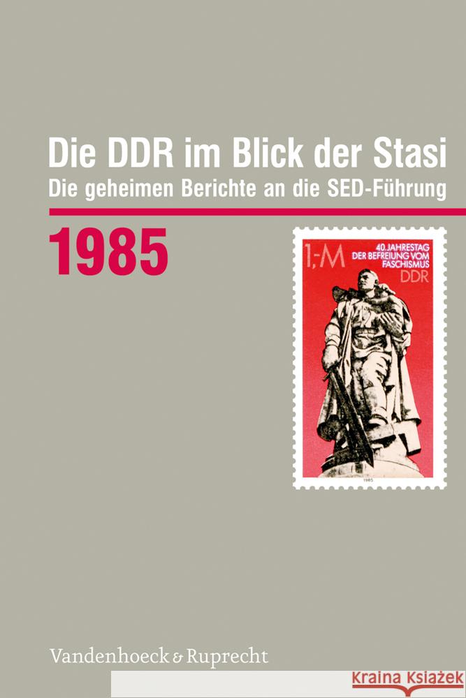 Die DDR im Blick der Stasi 1985  9783525302910 Vandenhoeck & Ruprecht - książka