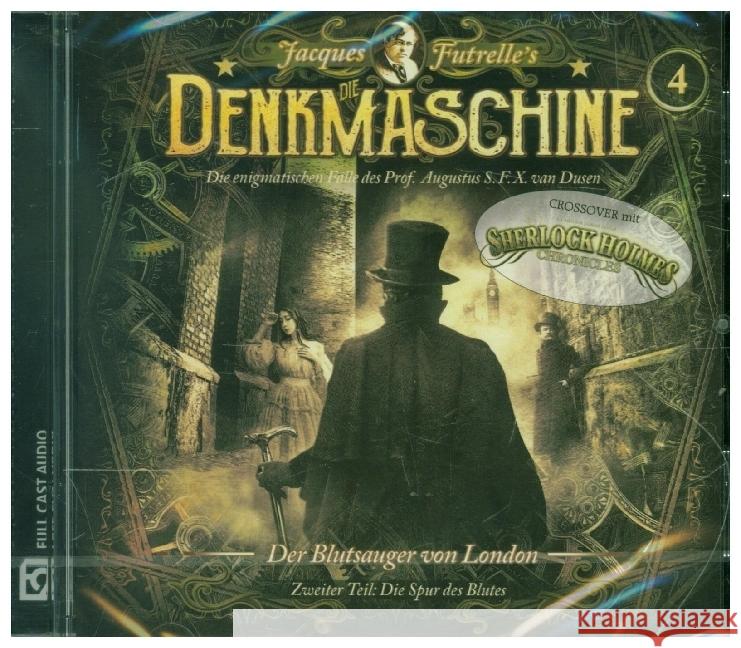 Die Denkmaschine - Der Blugsauger von London, Audio-CD  9783960663331 WinterZeit AUDIOBOOKS HS - książka