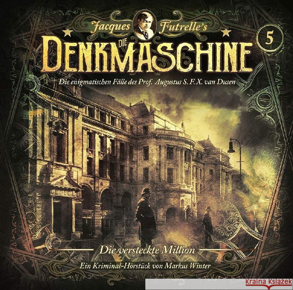 Die Denkmaschine - Die versteckte Million, 1 Audio-CD  9783960663348 WinterZeit AUDIOBOOKS HS - książka