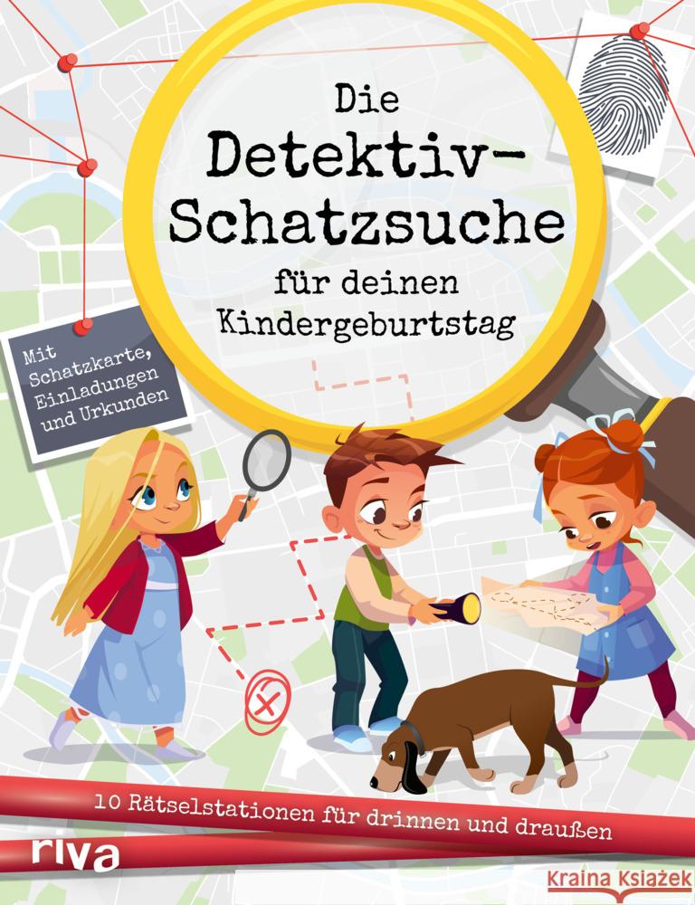 Die Detektiv-Schatzsuche für deinen Kindergeburtstag Aydemir, Catharina 9783742321589 Riva - książka