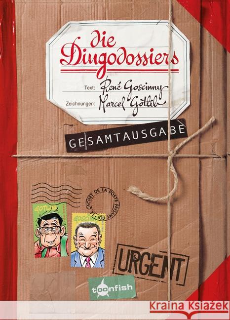 Die Dingodossiers : Gesamtausgabe Goscinny, René; Gotlib, Marcel 9783958399242 toonfish - książka