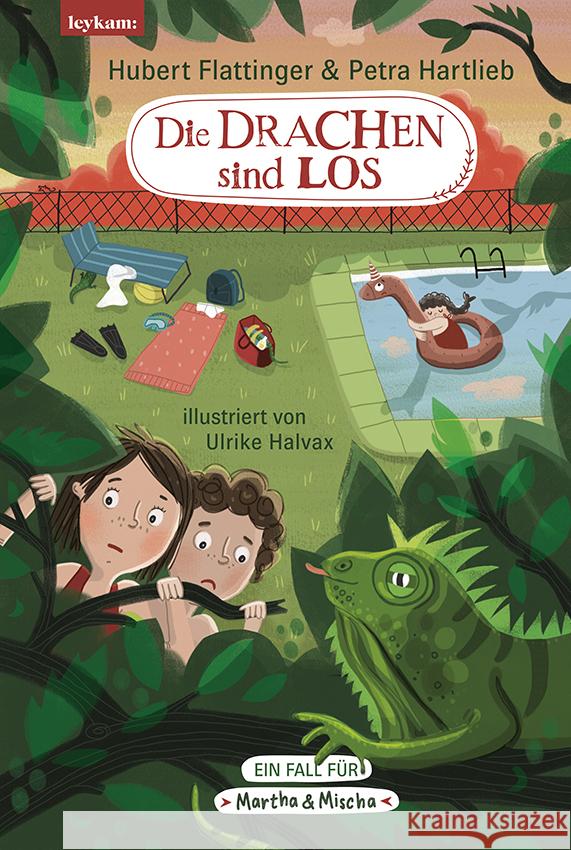 Die Drachen sind los Flattinger, Hubert, Hartlieb, Petra 9783701183364 Leykam - książka