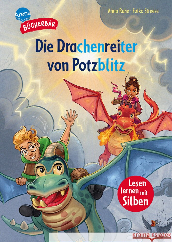Die Drachenreiter von Potzblitz Ruhe, Anna 9783401722580 Arena - książka