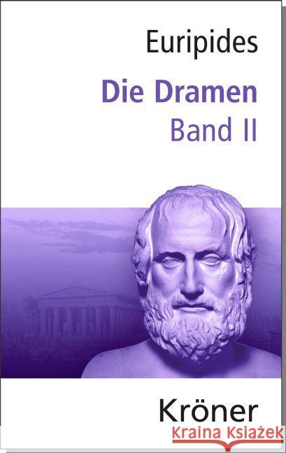 Die Dramen. Bd.2 Euripides 9783520285034 Kröner - książka