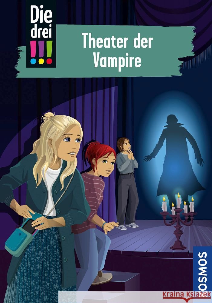 Die drei !!!, 110, Theater der Vampire Heger, Ann-Katrin 9783440177105 Kosmos (Franckh-Kosmos) - książka
