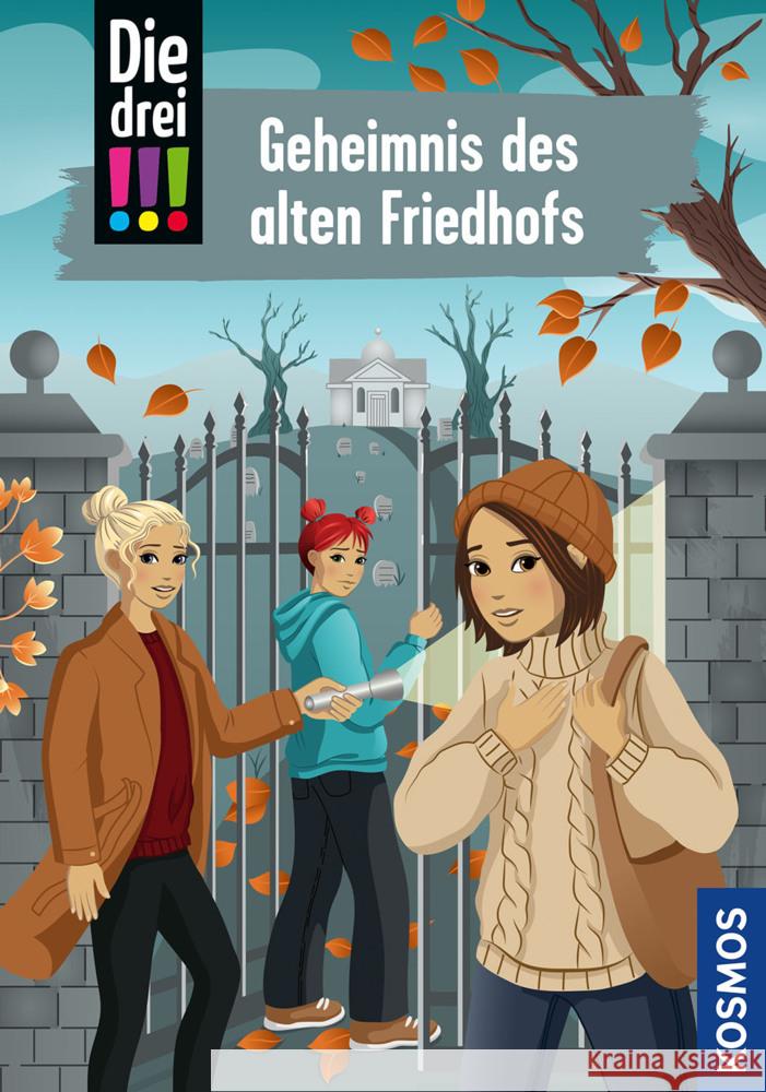 Die drei !!!,116, Geheimnis des alten Friedhofs Vogel, Kirsten 9783440179666 Kosmos (Franckh-Kosmos) - książka