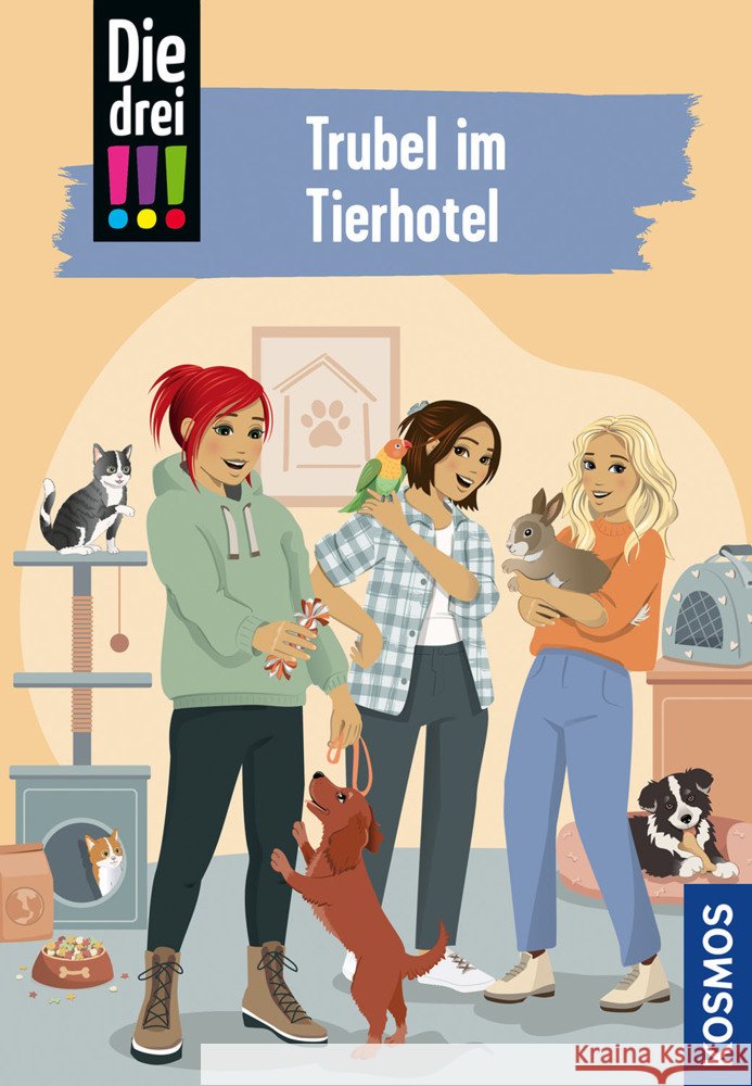 Die drei !!!, 119, Trubel im Tierhotel Mann, Miriam 9783440181508 Kosmos (Franckh-Kosmos) - książka