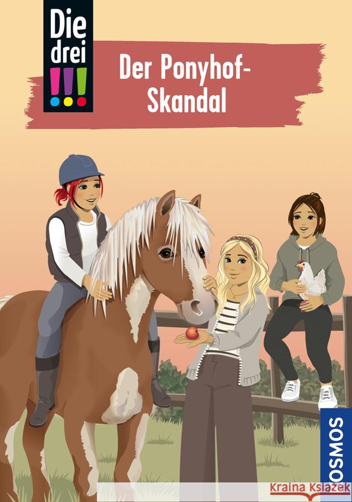 Die drei !!!, 111, Der Ponyhof-Skandal Heger, Ann-Katrin 9783440175187 Kosmos (Franckh-Kosmos) - książka