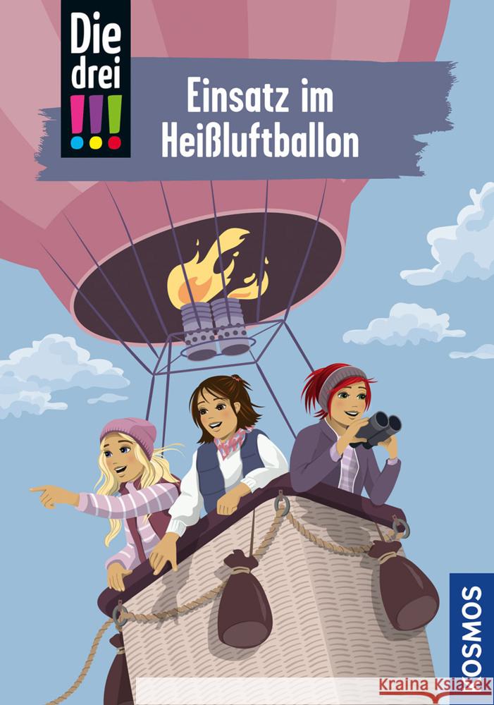 Die drei !!!, 112, Einsatz im Heißluftballon Vogel, Kirsten 9783440179567 Kosmos (Franckh-Kosmos) - książka