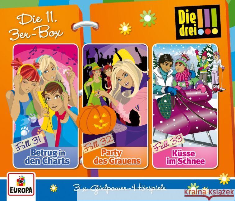 Die drei !!!, 3er Box, 3 Audio-CDs : Folgen 31-33  9783803262035 United Soft Media (USM) - książka