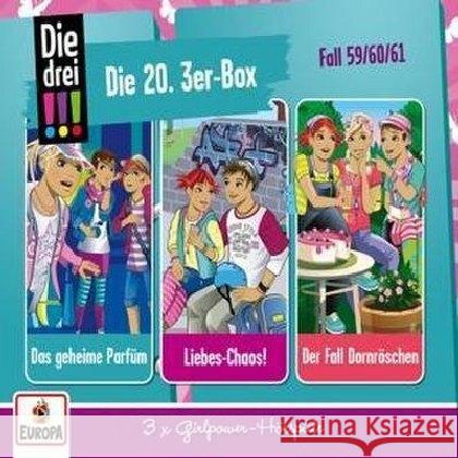 Die drei !!! 3er Box. Box.20  9783803262127 United Soft Media (USM) - książka