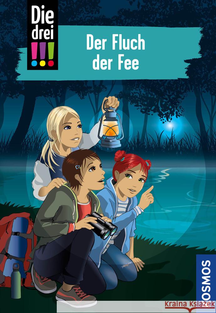 Die drei !!!, 89, Der Fluch der Fee Heger, Ann-Katrin 9783440170755 Kosmos (Franckh-Kosmos) - książka