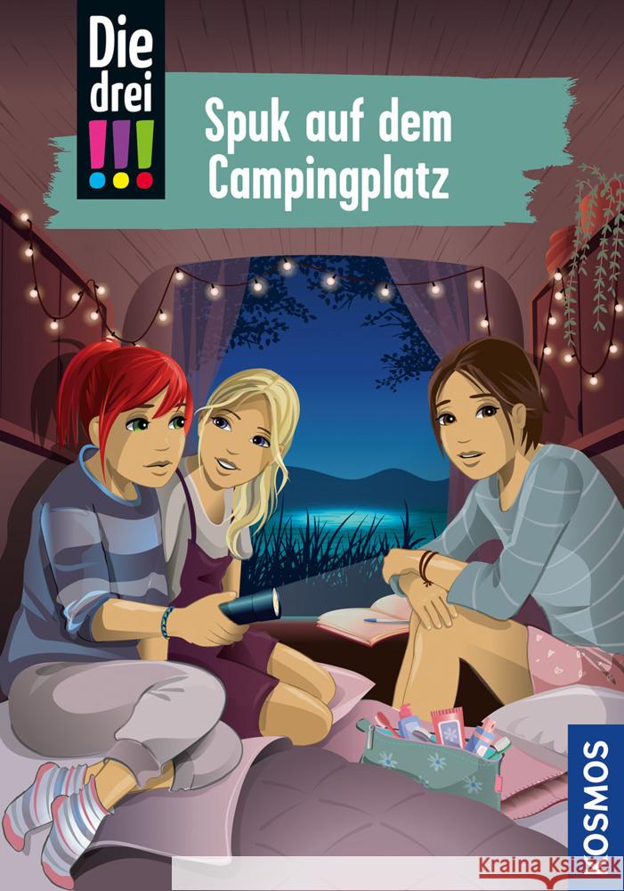 Die drei !!!, 99, Spuk auf dem Campingplatz Heger, Ann-Katrin 9783440175897 Kosmos (Franckh-Kosmos) - książka
