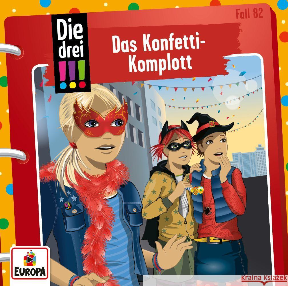 Die drei !!! - Das Konfetti-Komplott, Audio-CD  9783803261854 United Soft Media (USM) - książka