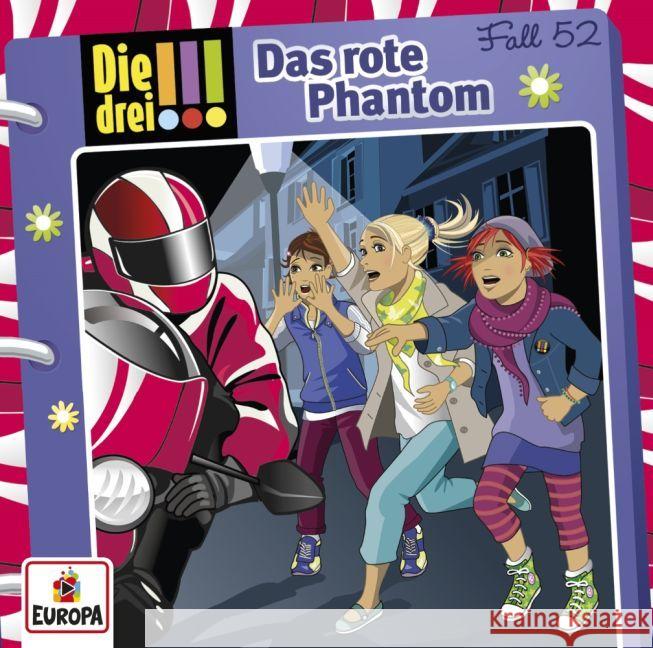 Die drei !!! - Das rote Phantom, 1 Audio-CD  9783803261526 United Soft Media (USM) - książka