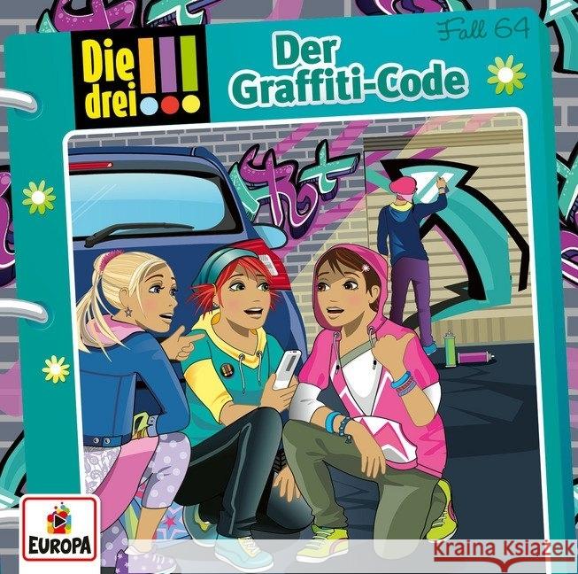 Die drei !!! - Der Graffiti-Code, 1 Audio-CD  9783803261656 United Soft Media (USM) - książka