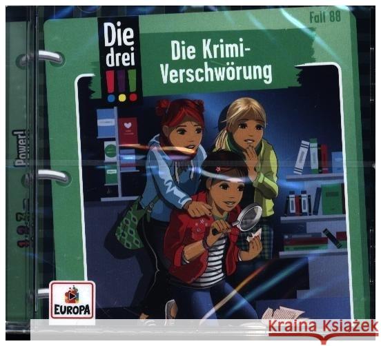 Die drei !!! - Die Krimi-Verschwörung, 1 Audio-CD Vogel, Maja von 9783803267276 Sony Music Entertainment - książka