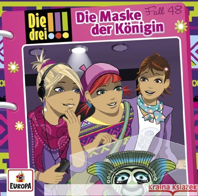 Die drei !!! - Die Maske der Königin, Audio-CD  9783803237972 United Soft Media (USM) - książka