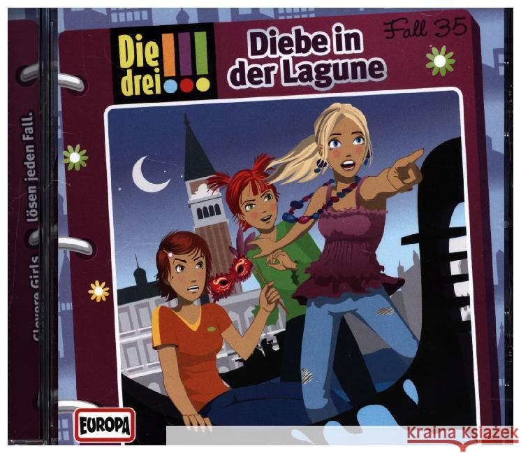 Die drei !!! - Diebe in der Lagune, Audio-CD  9783803237842 United Soft Media (USM) - książka