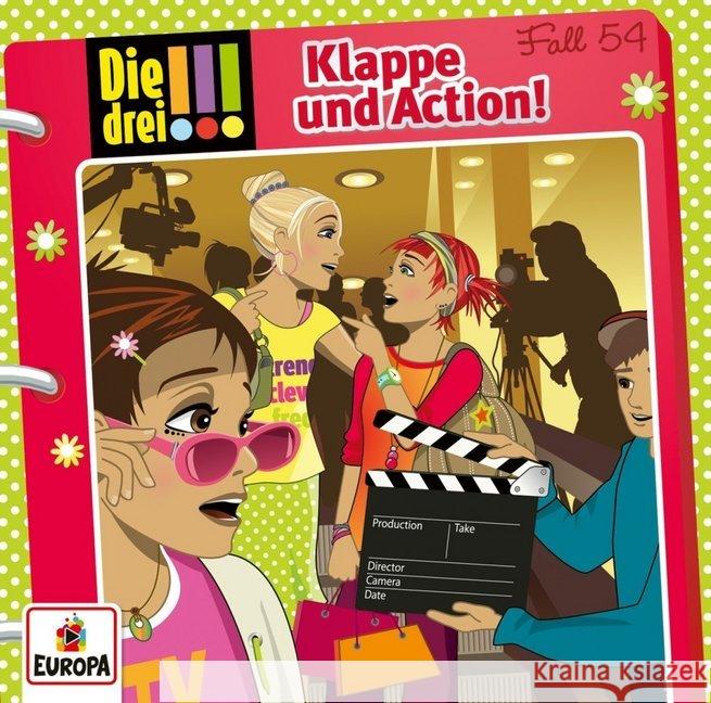 Die drei !!! - Klappe und Action!, 1 Audio-CD  9783803261540 Europa - książka