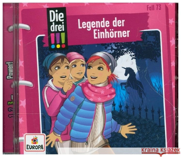 Die drei !!! - Legende der Einhörner, 1 Audio-CD  0194398148120 United Soft Media (USM) - książka