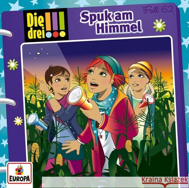 Die drei !!! - Spuk am Himmel, 1 Audio-CD  9783803261632 United Soft Media (USM) - książka